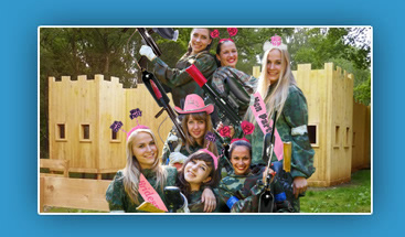 <Paintballing for Hen Groups>